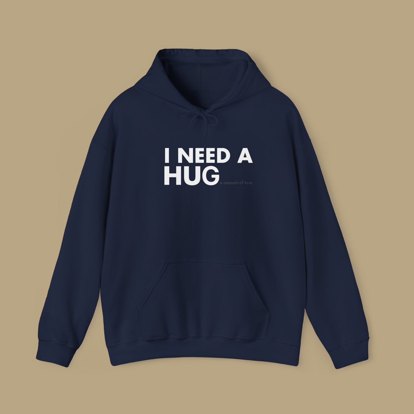 I Need a Huge amount of love Oversized Unisex Hoodie