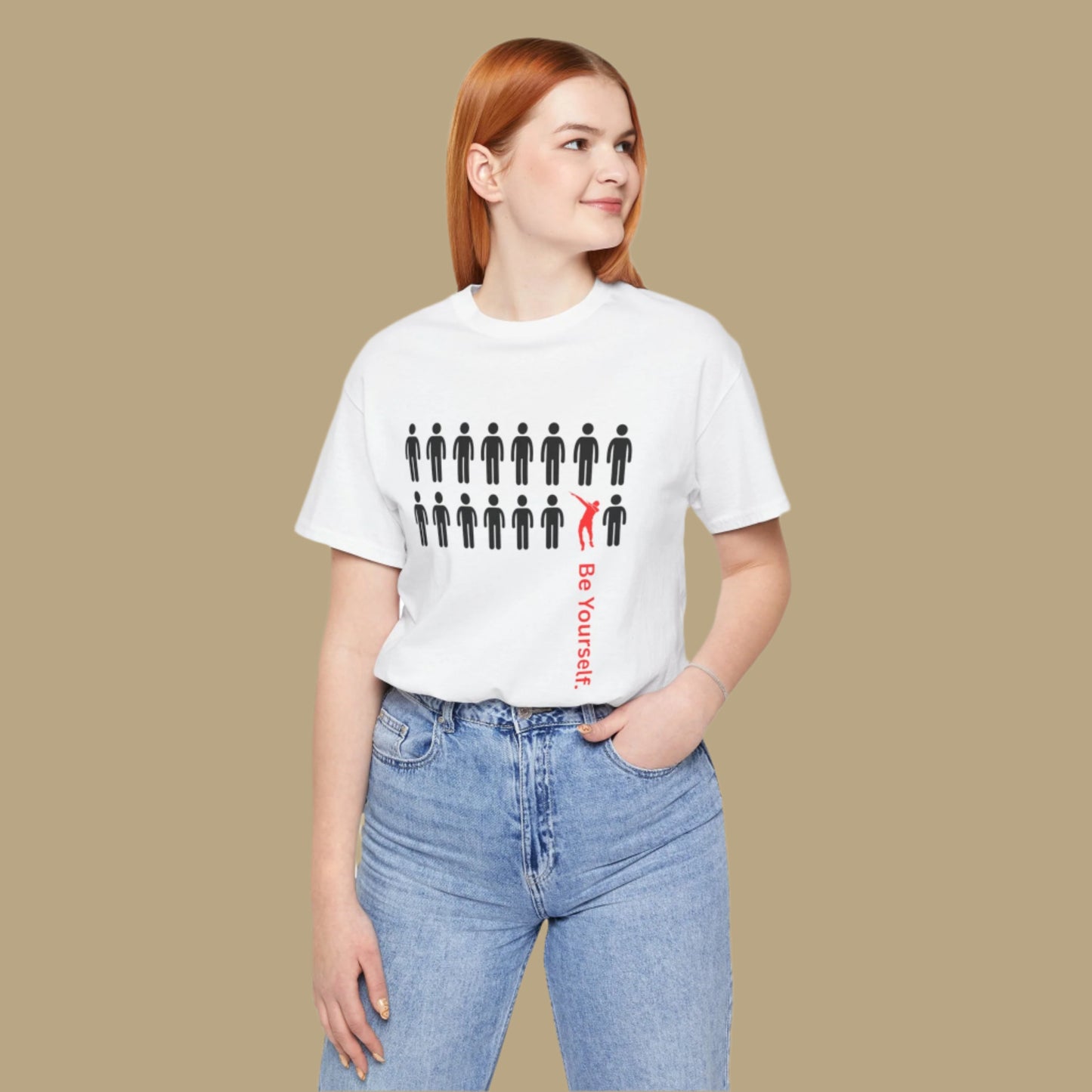 Be Yourself Oversized Unisex T-Shirt