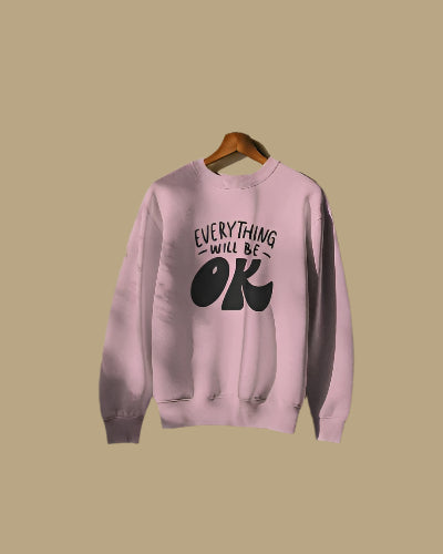 Everything will be Okay Oversized Unisex Sweatshirt