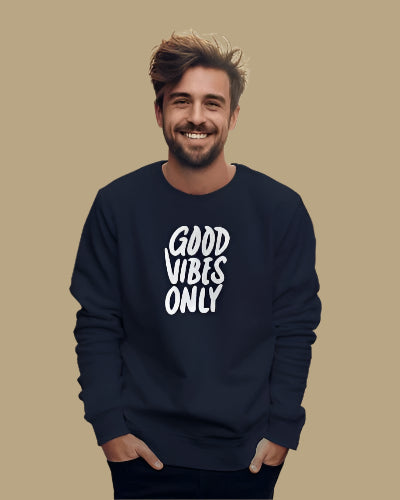 Good Vibes Only Oversized Unisex Sweatshirt
