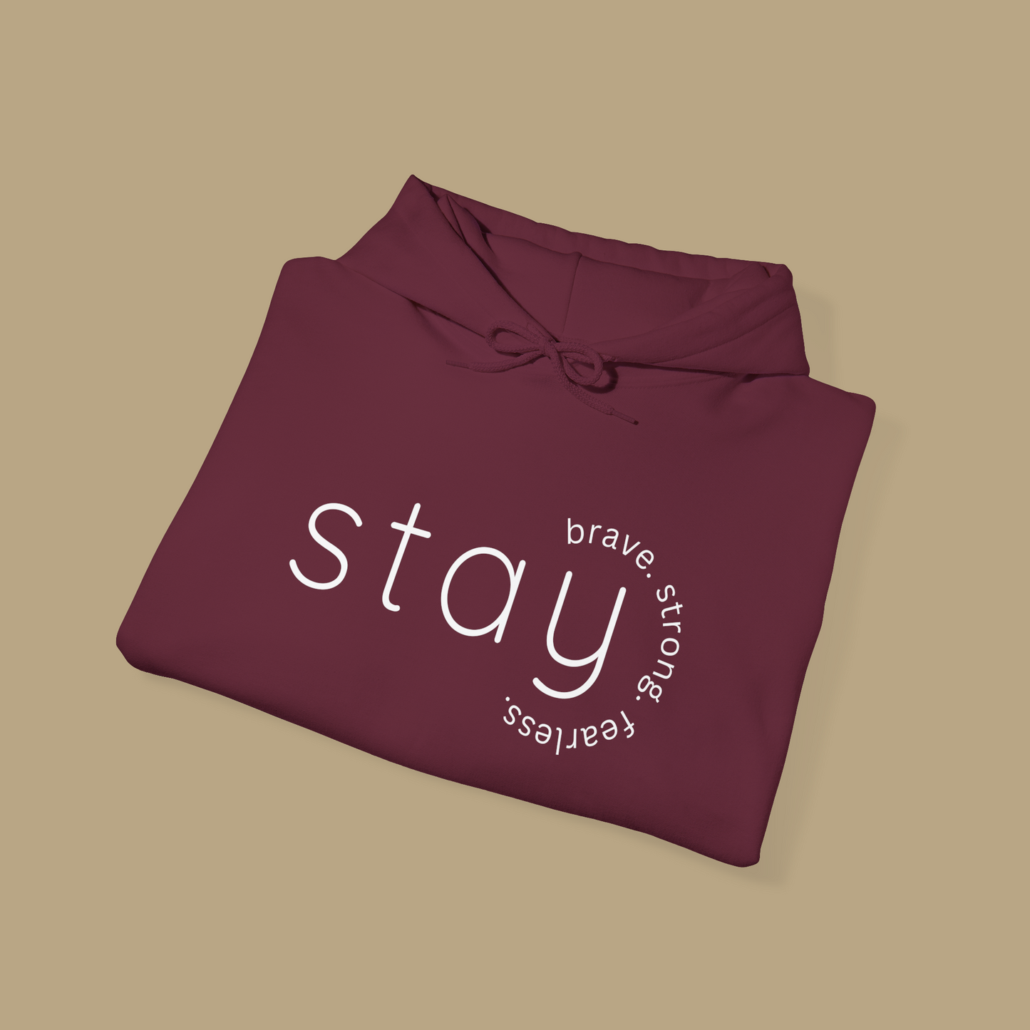 Stay Strong Oversized Unisex Hoodie