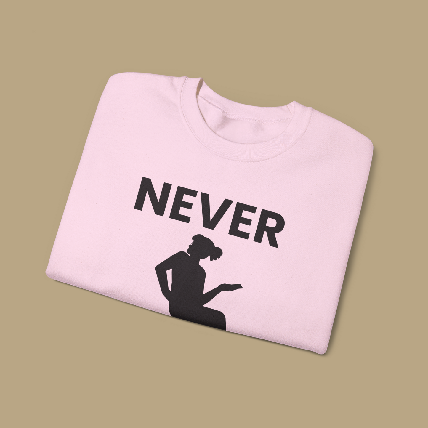 Never Look Back Oversized Unisex Sweatshirt