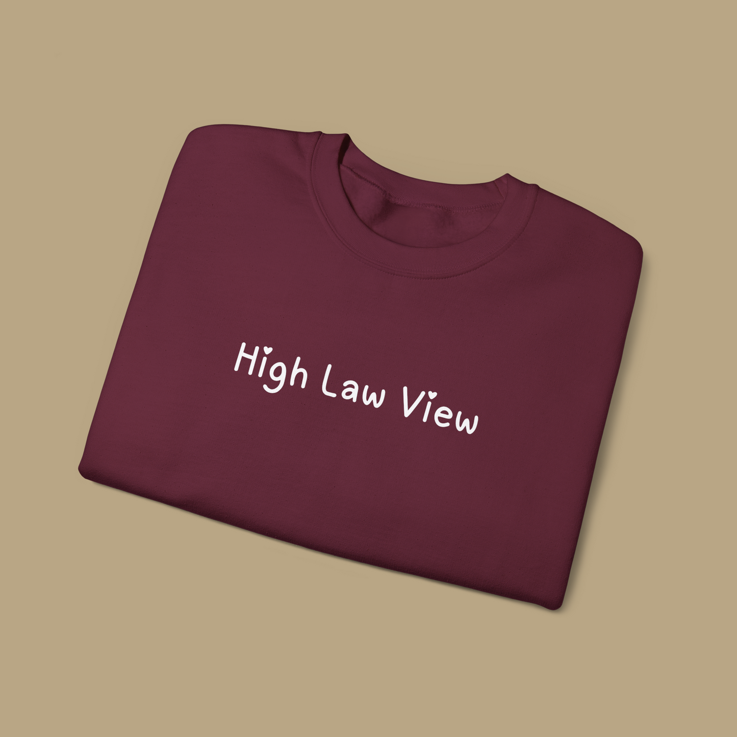 High Law View Oversized Unisex Sweatshirt