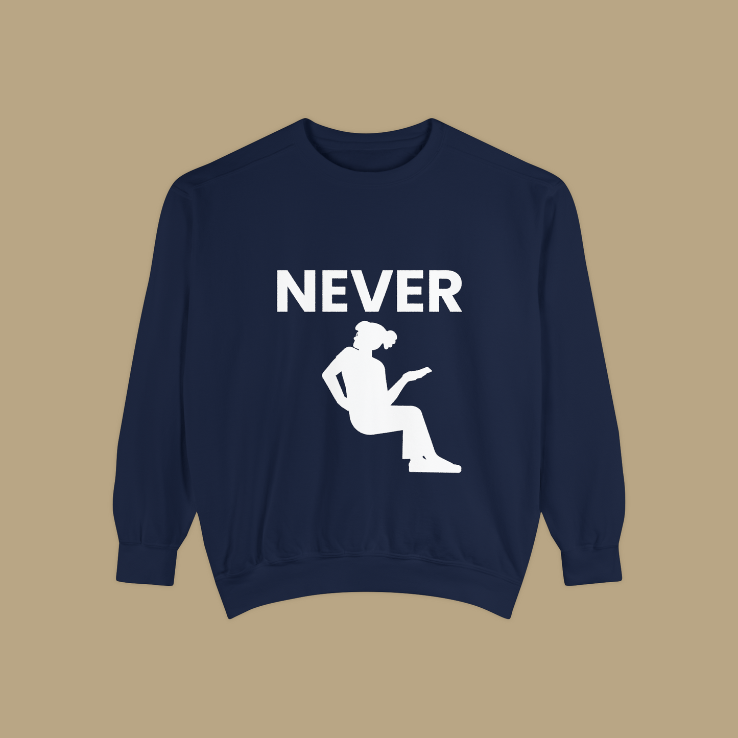 Never Look Back Oversized Unisex Sweatshirt