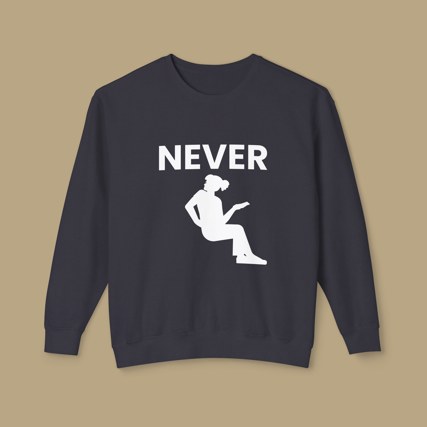 Never Look Back Oversized Unisex Sweatshirt