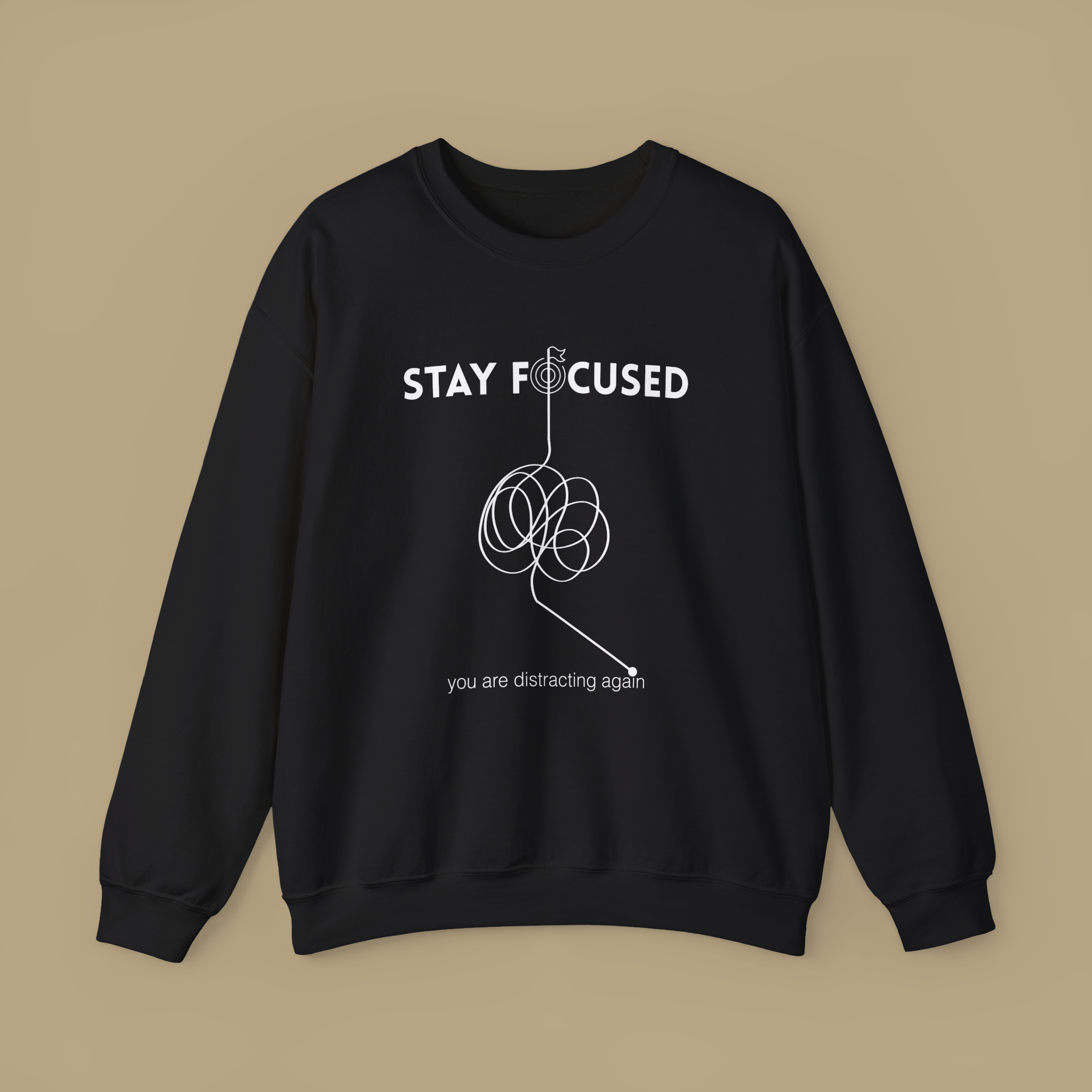 Stay Focused Unisex Hoodie