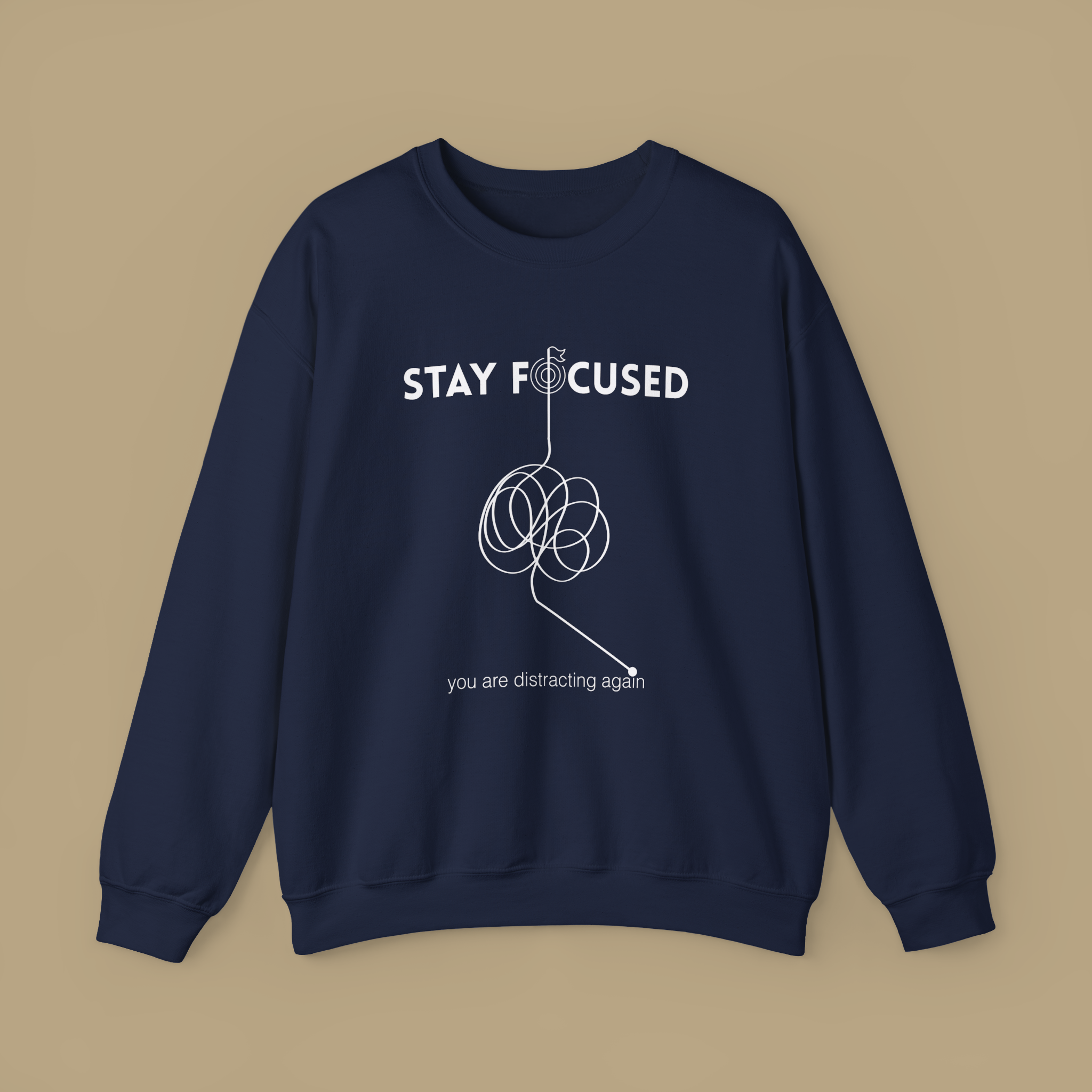 Stay Focused Unisex Hoodie
