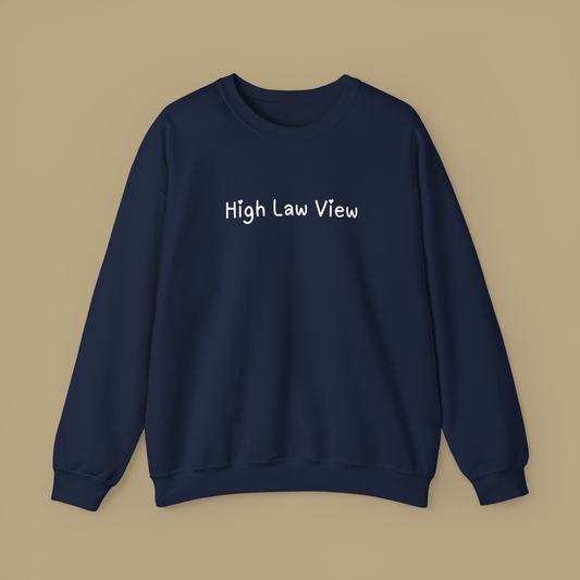 High Law View Oversized Unisex Sweatshirt