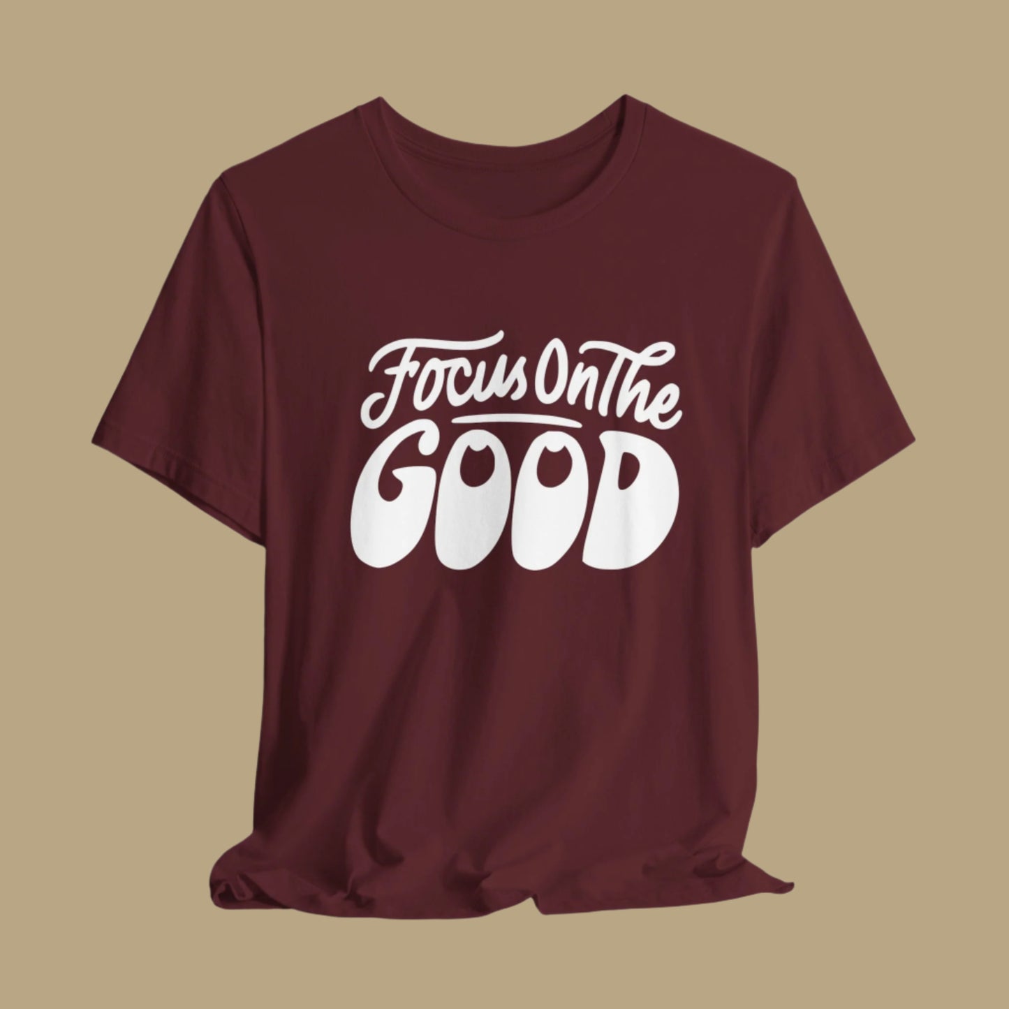 Focus on the Good Oversized Unisex T-Shirt
