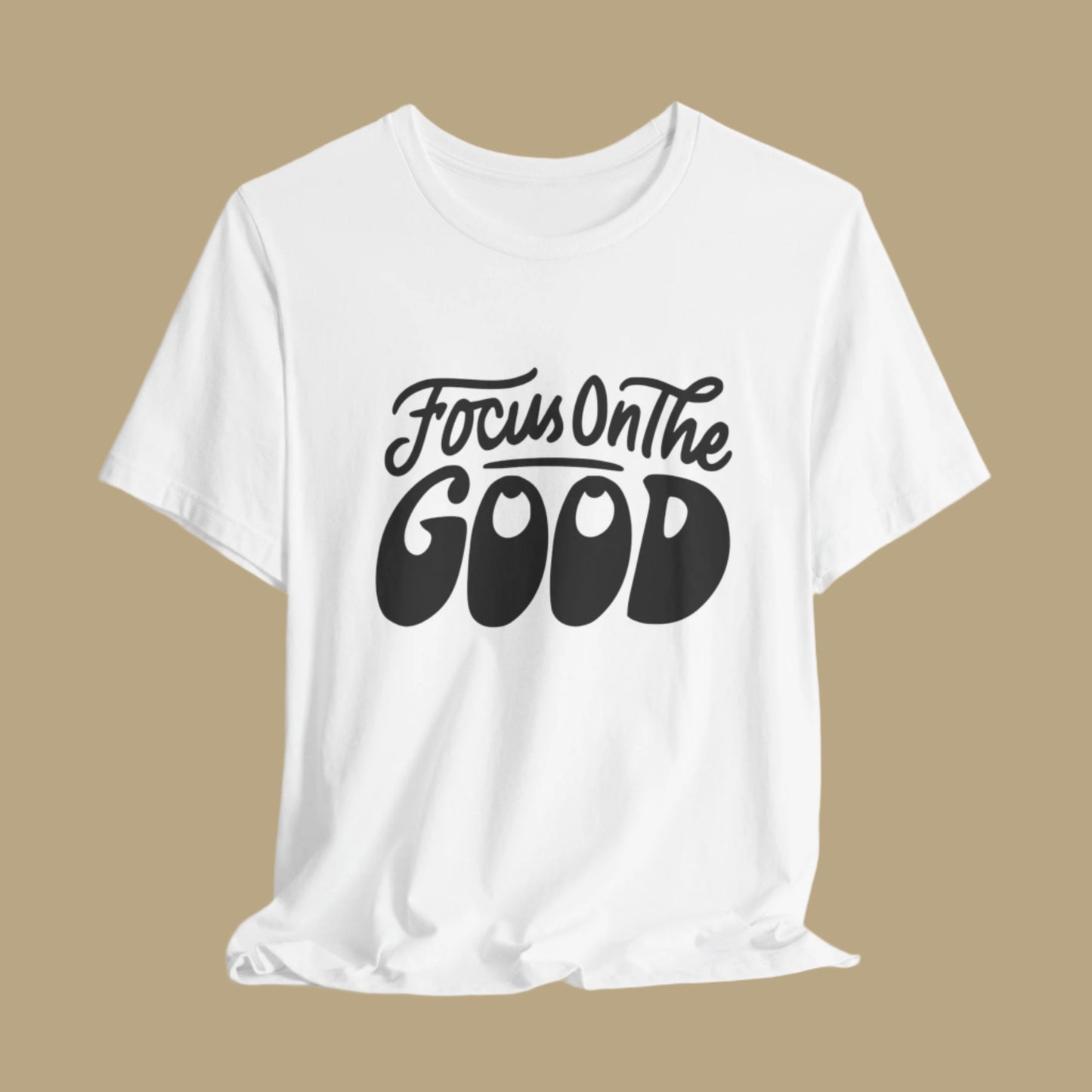 Focus on the Good Oversized Unisex T-Shirt