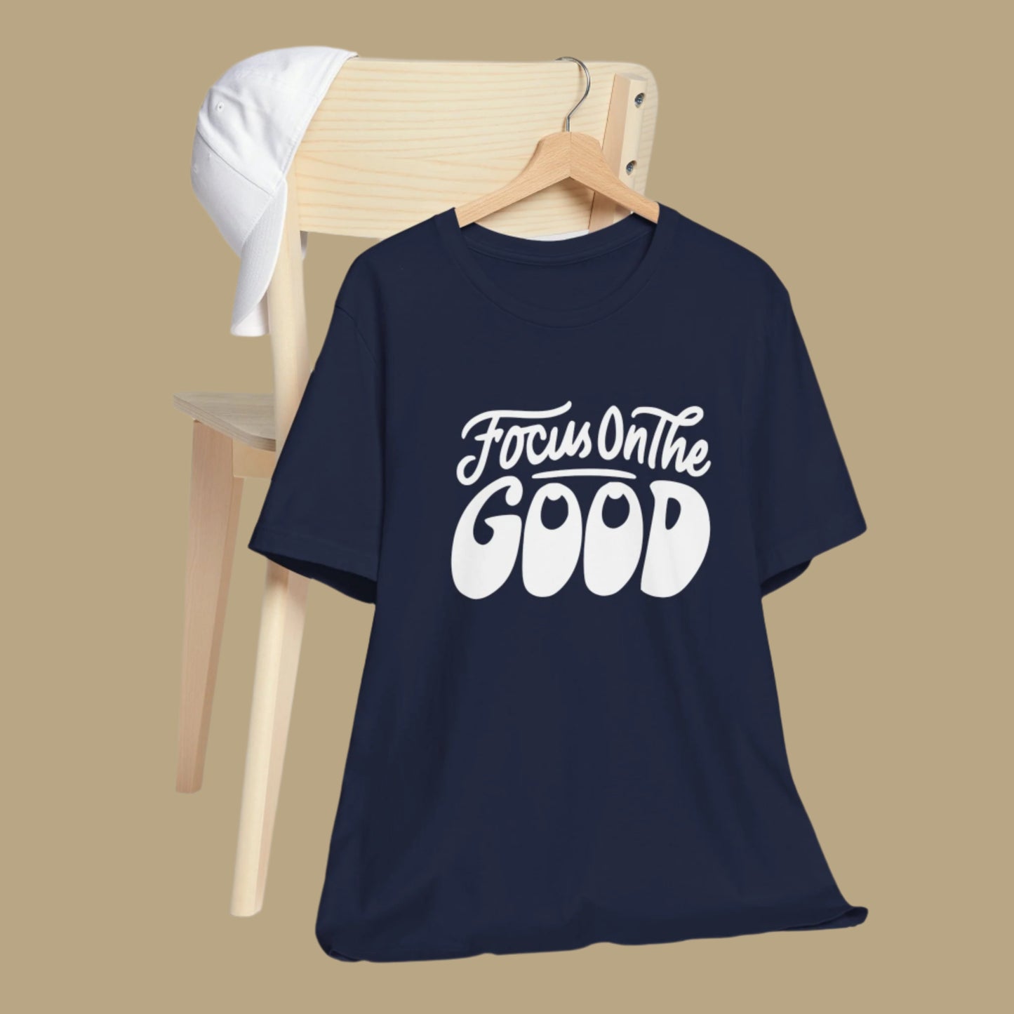 Focus on the Good Oversized Unisex T-Shirt