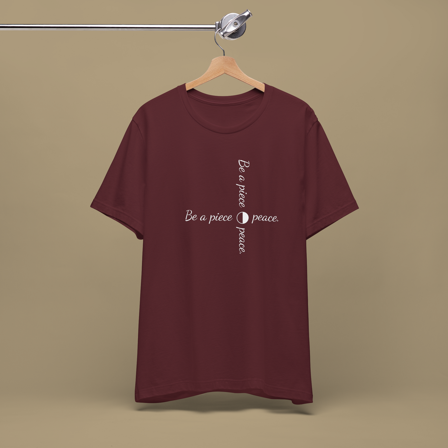 Be a Piece of Peace Oversized Unisex T shirt