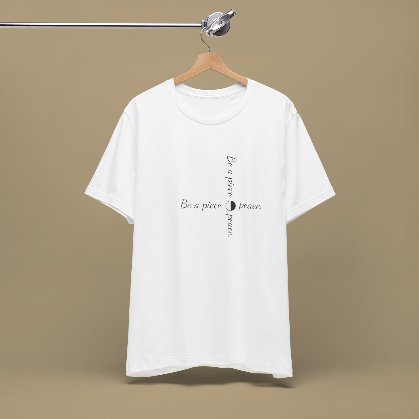 Be a Piece of Peace Oversized Unisex T shirt