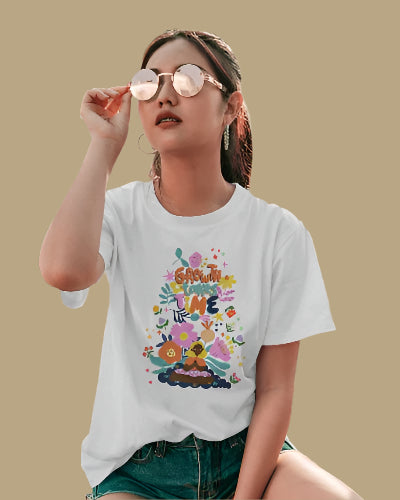 Growth takes time Oversized Unisex T-Shirt