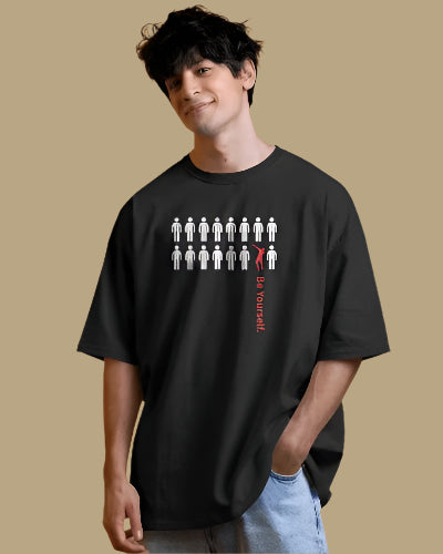 Be Yourself Oversized Unisex T-Shirt