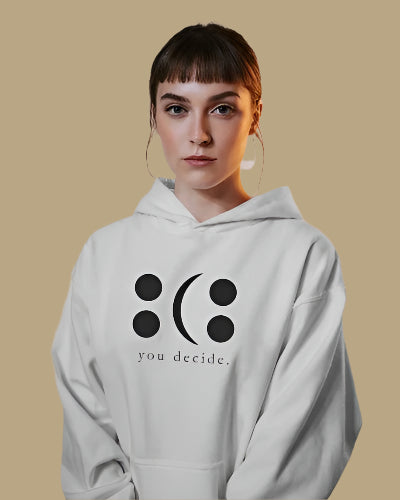 You Decide Oversized Unisex Hoodie