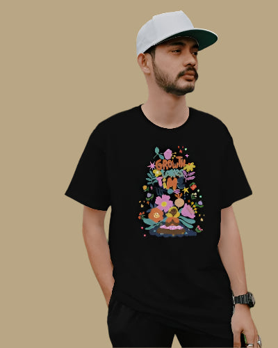 Growth takes time Oversized Unisex T-Shirt