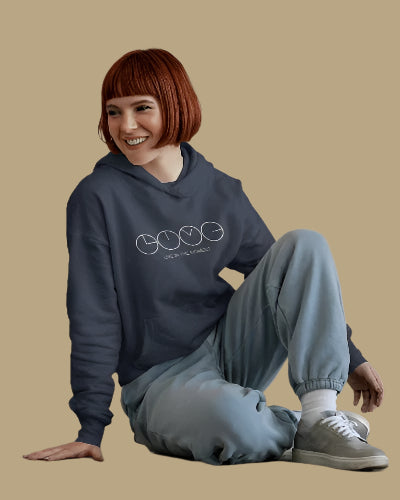 Live in the Moment Oversized Unisex Hoodie